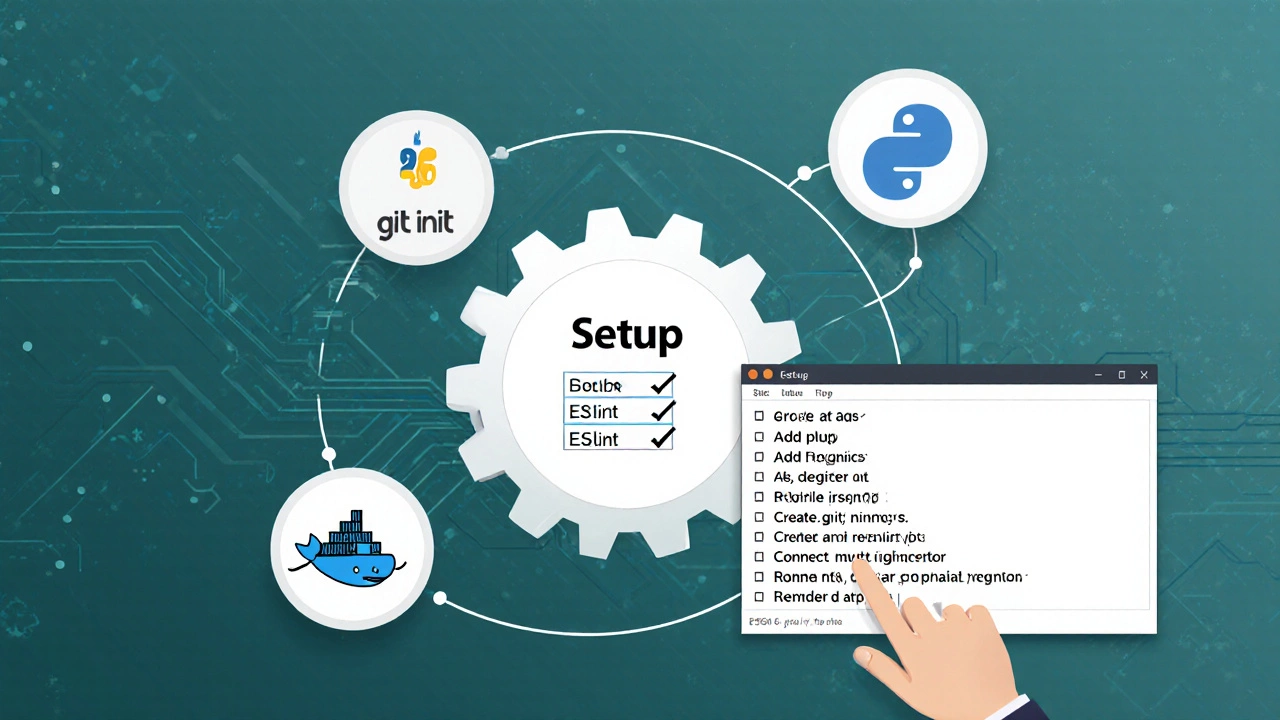 Настройка среды разработки: терминал, плагины и чек‑лист.