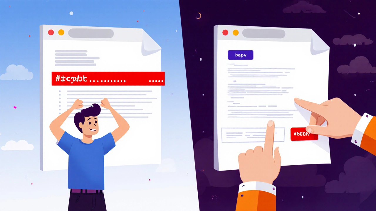 Сравнение: скрипт в &lt;head&gt; блокирует загрузку страницы, в то время как в конце body — нет.