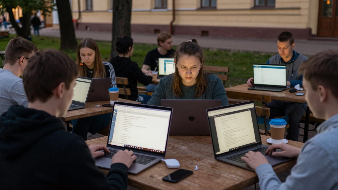 Люди по всей России работают над первыми программами: списками дел, скриптами, проектами на GitHub.